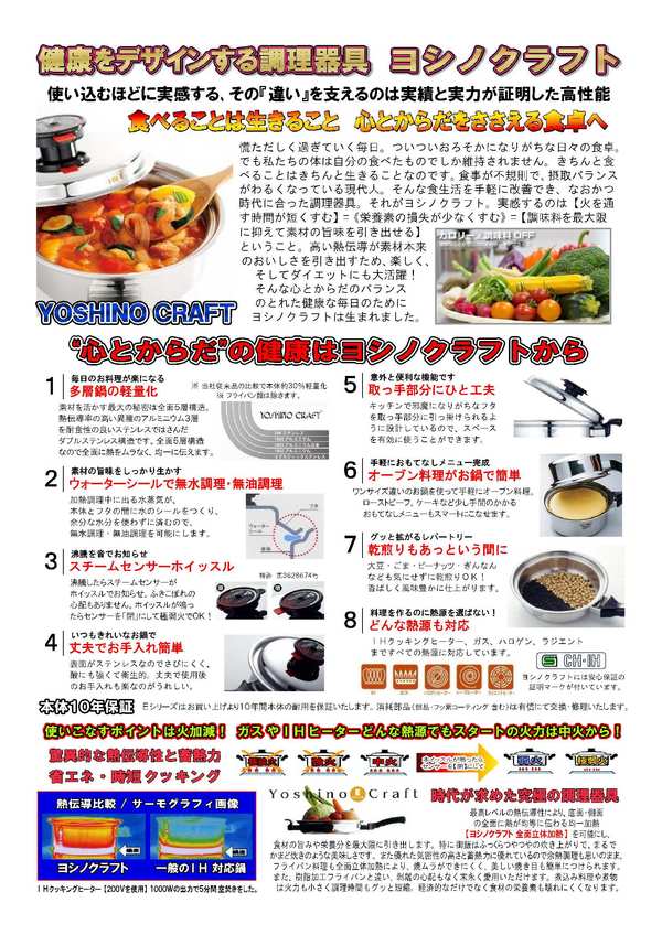 ヨシノクラフト　表