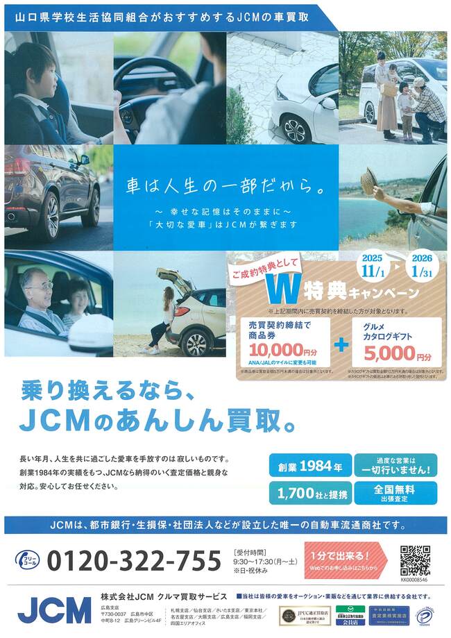 JCM表面