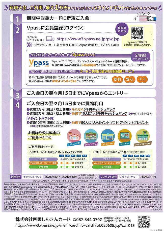 Vポイントキャンペーン裏