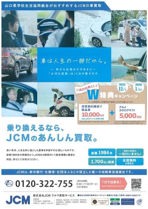 JCM表面
